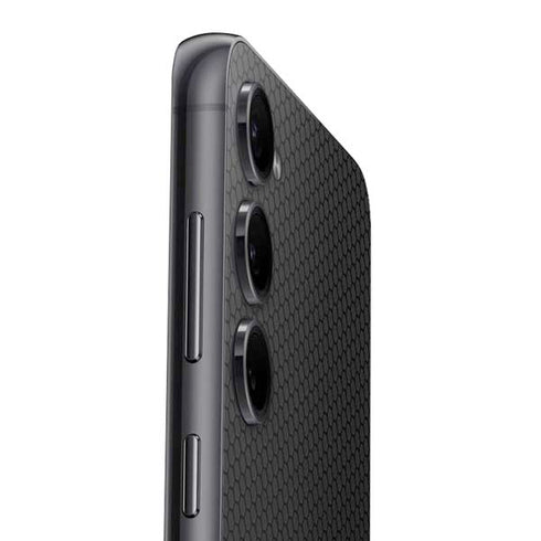 Specialty Vinyl Black Hex Texture Galaxy S25 Skin